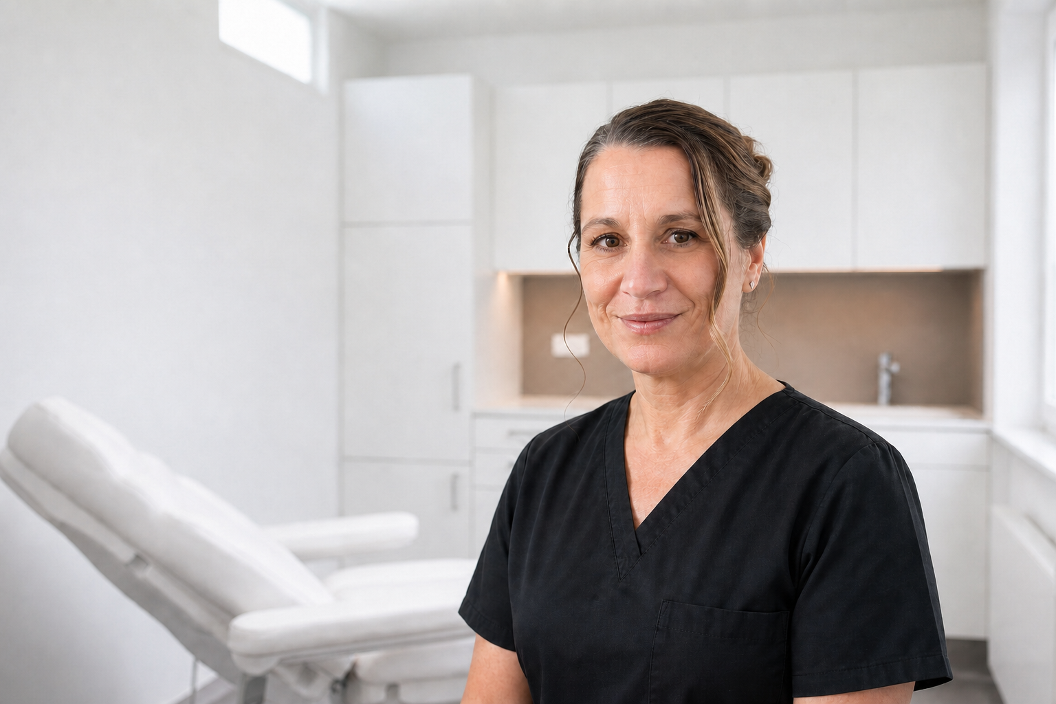 Dr. Lucia Gerhold in der Ordination