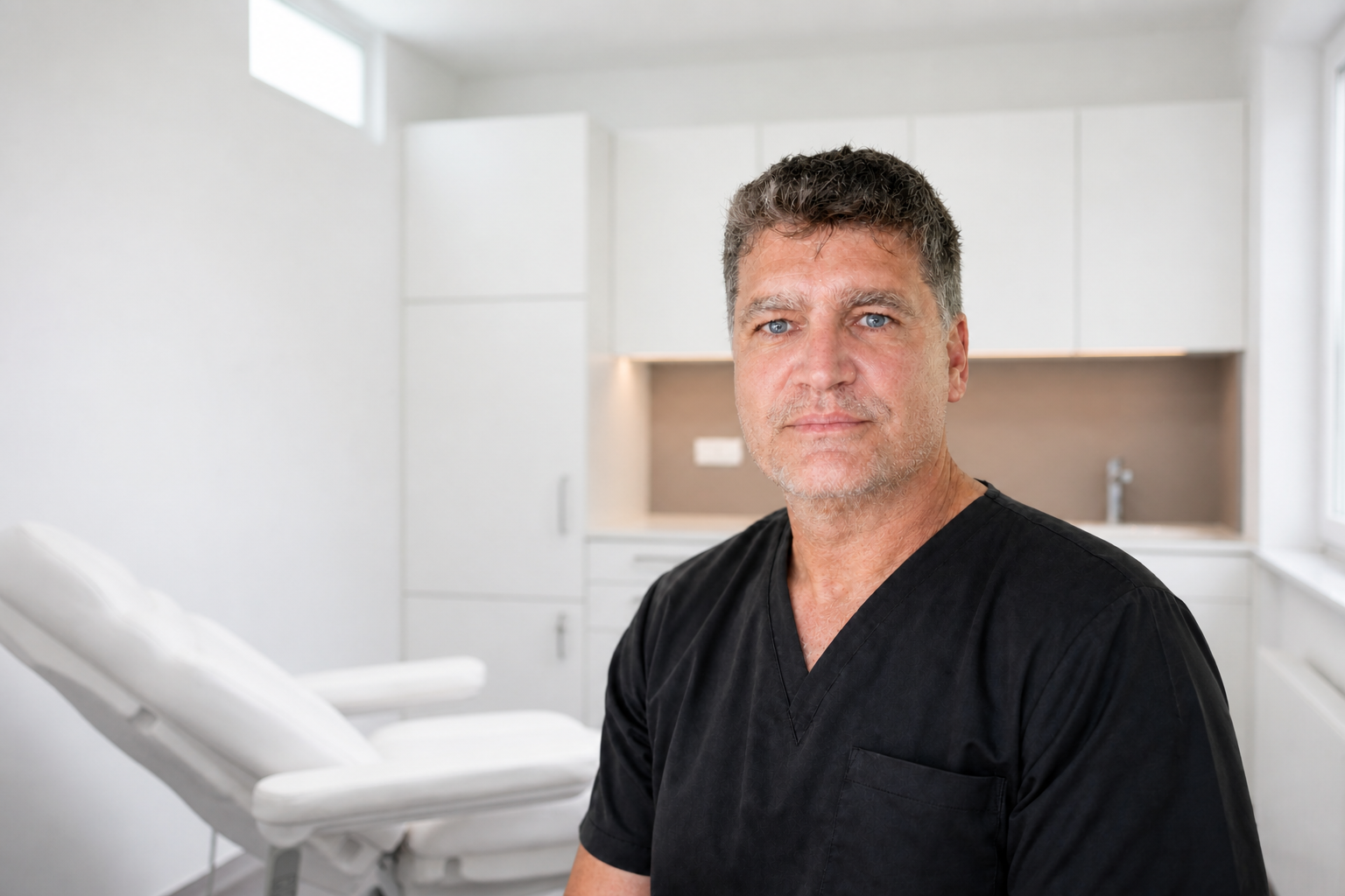 Dr. Stefan Hinterberger in der Ordination